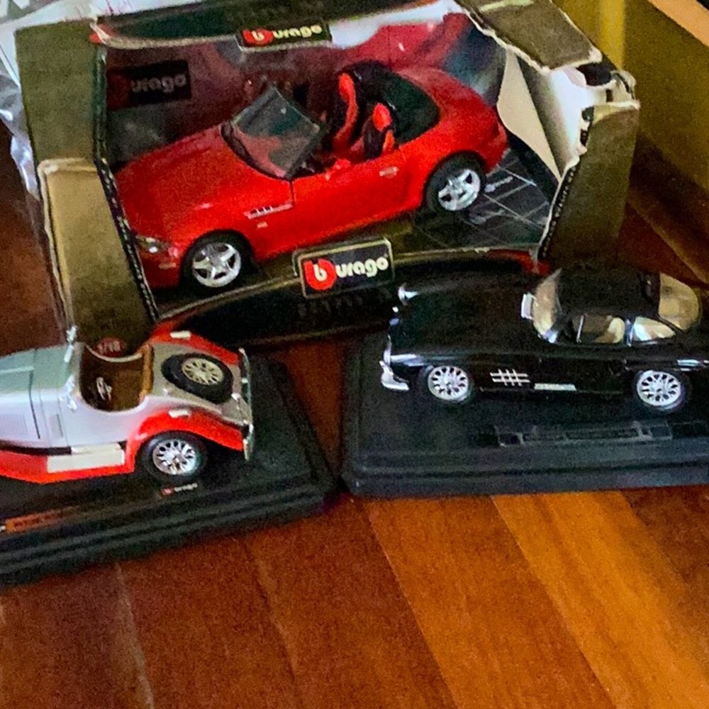 Burago Lot MERCEDES & BMW Automobiles